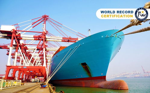 世界上最大的航運公司獲世界紀錄認證 wrca